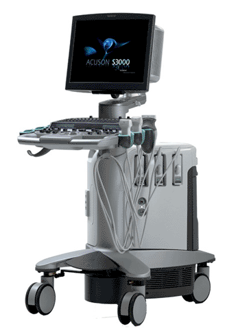 Image: The Acuson S3000 (Photo courtesy of Siemens Healthcare).